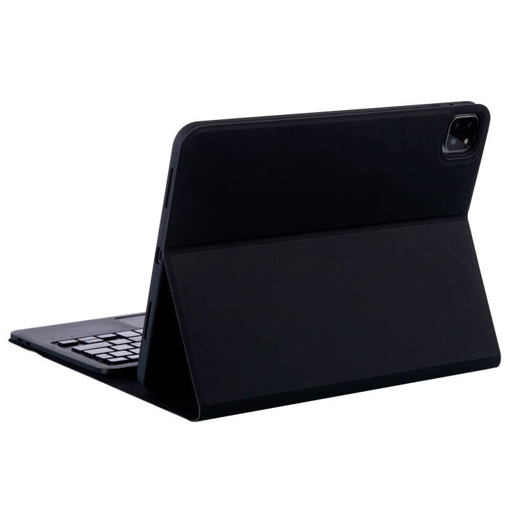 YT11B-A 着脱式キャンディーカラーBluetoothキーボード革製タブレットケース タッチパッド＆ペンスロット＆ホルダー付き iPad Pro 11 2022 / 2021 / Air 5 / Air 4用
