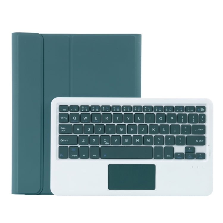 YT11B-A 着脱式キャンディーカラーBluetoothキーボード革製タブレットケース タッチパッド＆ペンスロット＆ホルダー付き iPad Pro 11 2022 / 2021 / Air 5 / Air 4用