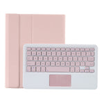 YT11B-A 着脱式キャンディーカラーBluetoothキーボード革製タブレットケース タッチパッド＆ペンスロット＆ホルダー付き iPad Pro 11 2022 / 2021 / Air 5 / Air 4用