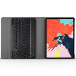 A11 Bluetooth 3.0 超薄型ABS着脱式Bluetoothキーボード革製タブレットケース ホルダー付き iPad Pro 11 2022 / 2021 / Air 5 / Air 4用、iPad Pro 11 2022 / 2021 / Air 5 / Air 4用