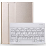 A11 Bluetooth 3.0 超薄型ABS着脱式Bluetoothキーボード革製タブレットケース ホルダー付き iPad Pro 11 2022 / 2021 / Air 5 / Air 4用、iPad Pro 11 2022 / 2021 / Air 5 / Air 4用