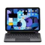 P109 Pro 超薄型 取り外し可能 Bluetoothキーボード レザータブレットケース タッチパッド＆ホワイトバックライト付き iPad Pro 11インチ 2021 / 2020 / 2018 & iPad Air 2020 10.9用, P109 Pro