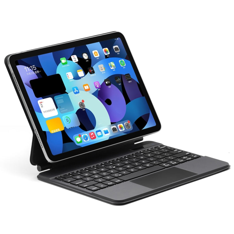 P109 Pro 超薄型 取り外し可能 Bluetoothキーボード レザータブレットケース タッチパッド＆ホワイトバックライト付き iPad Pro 11インチ 2021 / 2020 / 2018 & iPad Air 2020 10.9用, P109 Pro