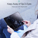 iPad 第10世代 10.9インチ 2022年モデル 0.33mm 9H 2.5D プライバシー保護 耐爆強化ガラスフィルム、iPad 第10世代 10.9インチ 2022年モデル用