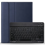 着脱式Bluetoothキーボード＋ブラッシュドテクスチャー横開きレザータブレットケース ホルダー付き iPad Pro 11インチ(2018)用