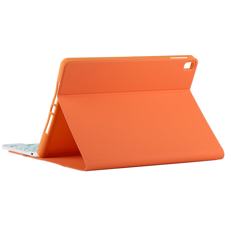 TG11B 取り外し可能 Bluetooth グリーンキーボード + マイクロファイバーレザータブレットケース iPad Pro 11インチ（2020）用 ペンスロット＆ホルダー付き グリーンキーボード
