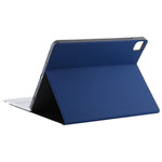 T129 取り外し可能 Bluetooth ホワイトキーボード マイクロファイバーレザータブレットケース iPad Pro 12.9インチ（2020）用 ホルダー付き ホワイトキーボード