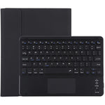 TG-102BC 着脱式 Bluetooth ブラックキーボード + マイクロファイバーレザー タブレットケース iPad 10.2インチ / iPad Air (2019)用、タッチパッド＆ペンスロット＆ホルダー付き、TG-102BC