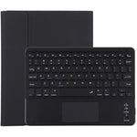 TG97BC 着脱式Bluetoothブラックキーボード＋マイクロファイバー革製タブレットケース iPad 9.7インチ用、タッチパッド＆ペンスロット＆ホルダー付き、TG97BC