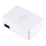 WLX-818F 6-in-1 10W QC3.0 ワイヤレス充電 + USB-C / Type-C + 4 USBポート充電器 スマートLCDディスプレイ付き EU / AUプラグ ホワイト