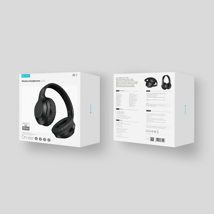 ROCK Space O2 HiFi Bluetooth 5.0 ワイヤレスヘッドセット マイク付き、TFカード対応、Space O2
