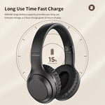 ROCK Space O2 HiFi Bluetooth 5.0 ワイヤレスヘッドセット マイク付き、TFカード対応、Space O2