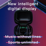 258 ワイヤレス耳掛けBluetoothイヤホン 充電ボックス＆デジタルディスプレイ付き、タッチ＆HD通話＆音声アシスタント＆NFC対応、MD03ブラック、258ホワイト