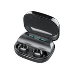 263 TWS CVC8.0 ノイズキャンセリング Bluetoothイヤホン 充電ケース付き、タッチ＆三画面LEDバッテリー表示＆スマホホルダー＆モバイルバッテリー＆HD通話＆音声アシスタント対応、263
