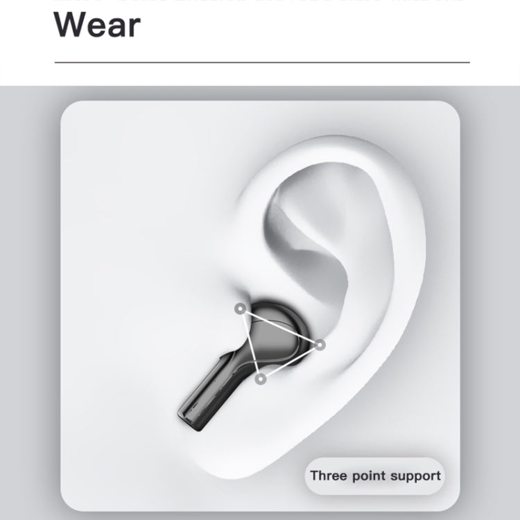 278 TWS 外部ノイズキャンセリングタッチBluetoothイヤホン 充電ボックス付き、LED電源デジタルディスプレイ＆ブリージングライト＆通話＆音声アシスタント対応、278ブラック、278ホワイト