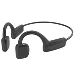 G1 Bluetooth 5.0 ワイヤレス耳掛け型スポーツ骨伝導イヤホン、G1（ブラック）