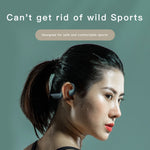 G100 Bluetooth 5.0 ワイヤレス耳掛けスポーツ防水骨伝導イヤホン、G100