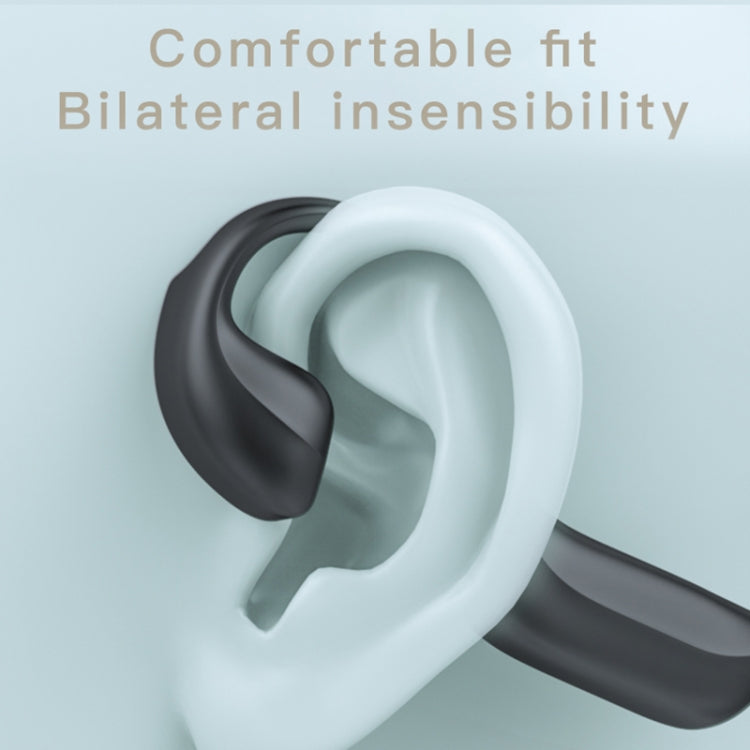 G100 Bluetooth 5.0 ワイヤレス耳掛けスポーツ防水骨伝導イヤホン、G100