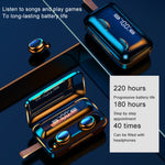 F9-5C Jerry Solution タッチBluetoothイヤホン 磁気充電ボックス付き、三画面LED電源表示＆モバイルバッテリー＆通話＆Siri＆ハンドストラップ対応、F9-5C Jerry