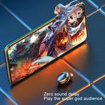 F9-5C 三画面デジタルディスプレイ ノイズリダクション Bluetoothイヤホン、F9-5C ストラップなし ブラック