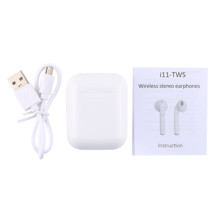 i11-TWS Bluetooth V5.0 ワイヤレスステレオイヤホン 磁気充電ケース付き、iOS＆Android対応