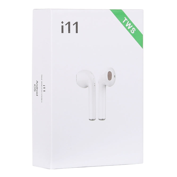 i11-TWS Bluetooth V5.0 ワイヤレスステレオイヤホン 磁気充電ケース付き、iOS＆Android対応