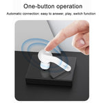 T-88 TWS Bluetooth V5.0 ワイヤレスステレオイヤホン 磁気充電ボックス付き