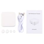 T-88 TWS Bluetooth V5.0 ワイヤレスステレオイヤホン 磁気充電ボックス付き