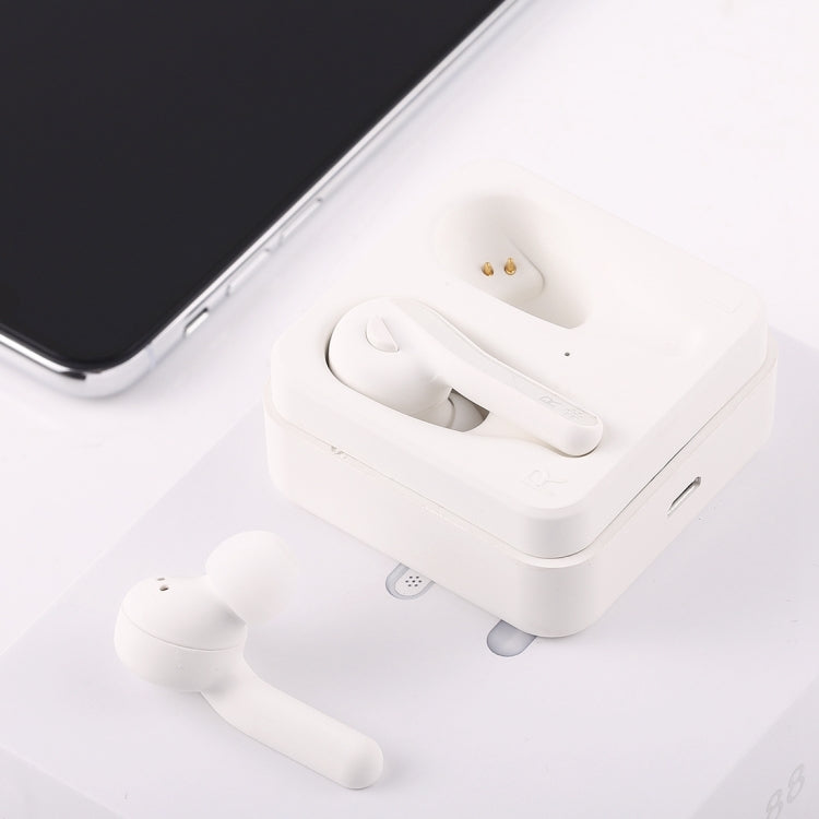 T-88 TWS Bluetooth V5.0 ワイヤレスステレオイヤホン 磁気充電ボックス付き