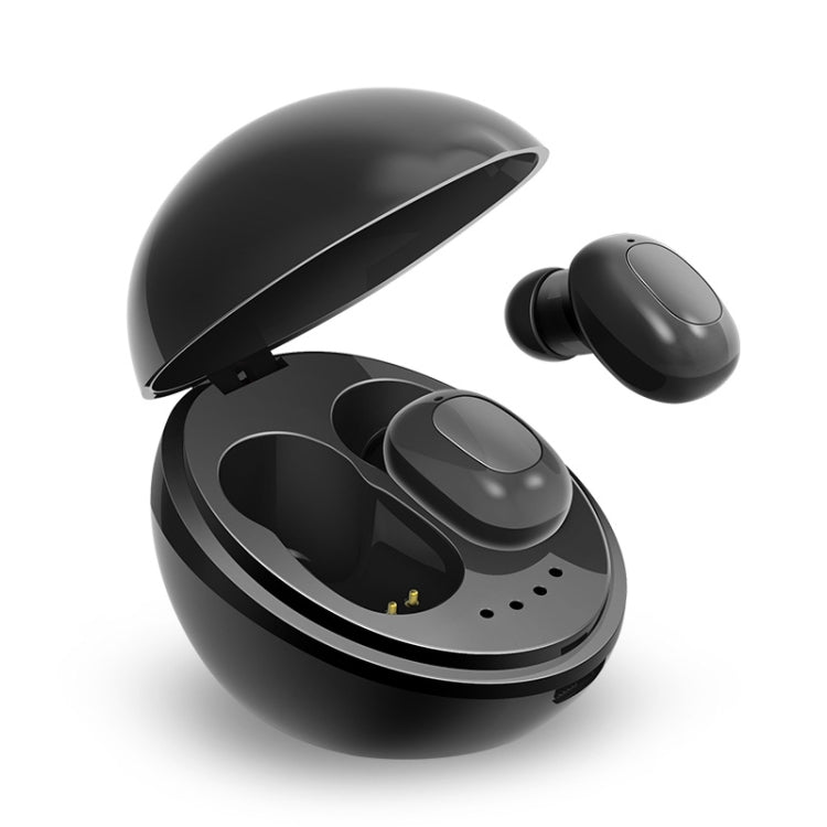 A10 TWS スペースカプセル型ワイヤレスBluetoothイヤホン 磁気充電ボックス＆ストラップ付き、HD通話対応＆自動ペアリング Bluetooth、ブラック、ブラックホワイト、ホワイト、ホワイト＋ブラック