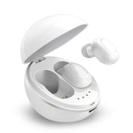 A10 TWS スペースカプセル型ワイヤレスBluetoothイヤホン 磁気充電ボックス＆ストラップ付き、HD通話対応＆自動ペアリング Bluetooth、ブラック、ブラックホワイト、ホワイト、ホワイト＋ブラック