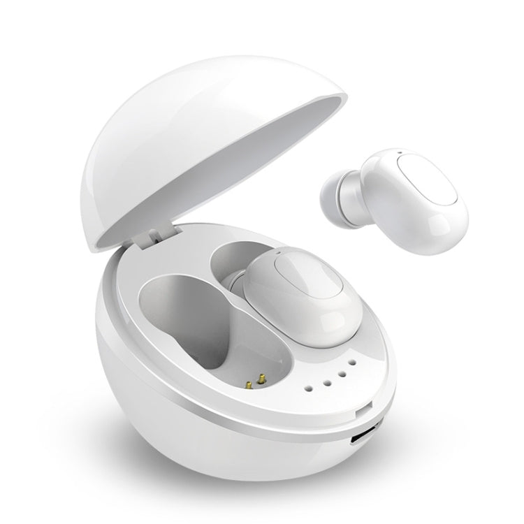 A10 TWS スペースカプセル型ワイヤレスBluetoothイヤホン 磁気充電ボックス＆ストラップ付き、HD通話対応＆自動ペアリング Bluetooth、ブラック、ブラックホワイト、ホワイト、ホワイト＋ブラック