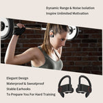 JHO-A9 TWS ワイヤレスハンギングイヤータイプ Bluetoothイヤホン 充電＋収納一体型ジッパーバッグ付き、音声操作対応、JHO-A9