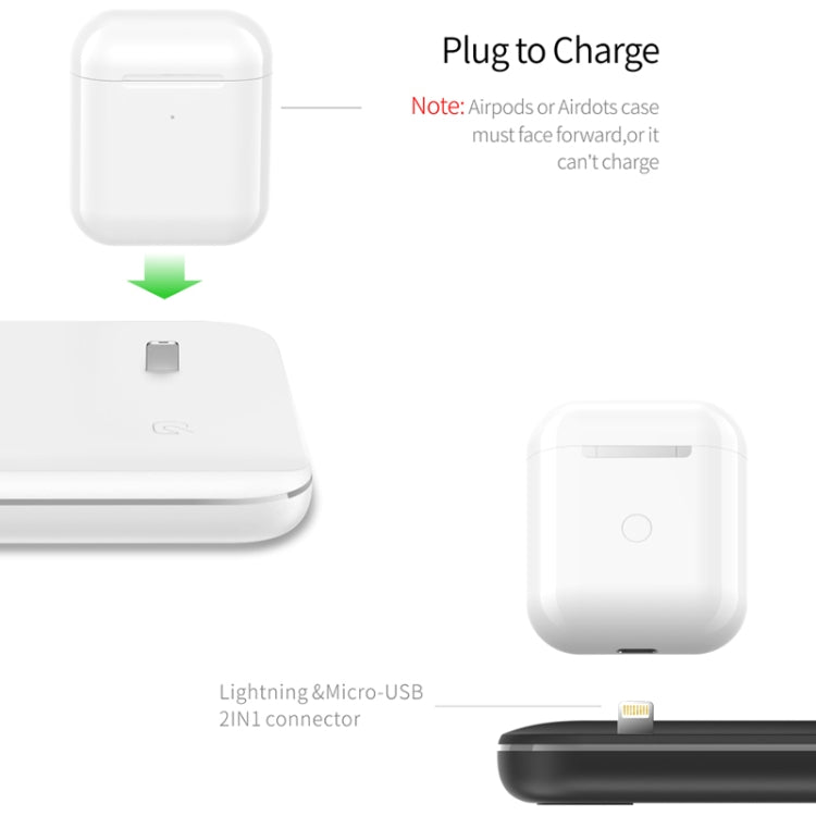 Z5 QI 縦型マグネット式ワイヤレス充電器 携帯電話＆Apple Watch＆AirPods / Xiaomi Redmi AirDots対応、タッチリングライト付き、Z5