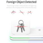 Z5 QI 縦型マグネット式ワイヤレス充電器 携帯電話＆Apple Watch＆AirPods / Xiaomi Redmi AirDots対応、タッチリングライト付き、Z5