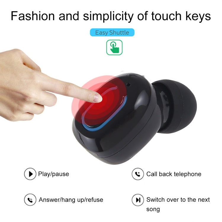 TI8S TWS 眩しいワイヤレスステレオ Bluetooth 5.0 イヤホン 充電ケース付き