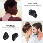 TI8S TWS 眩しいワイヤレスステレオ Bluetooth 5.0 イヤホン 充電ケース付き