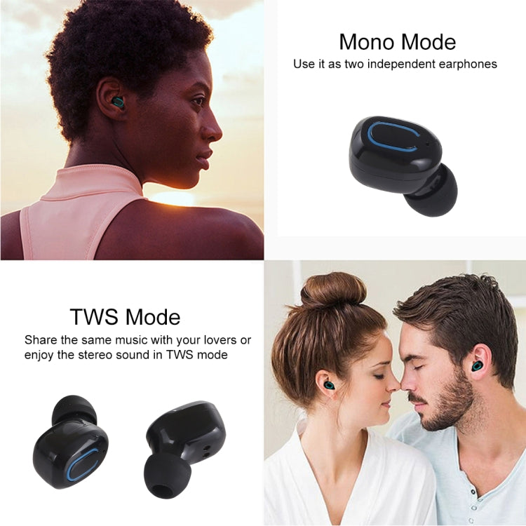 TI8S TWS 眩しいワイヤレスステレオ Bluetooth 5.0 イヤホン 充電ケース付き