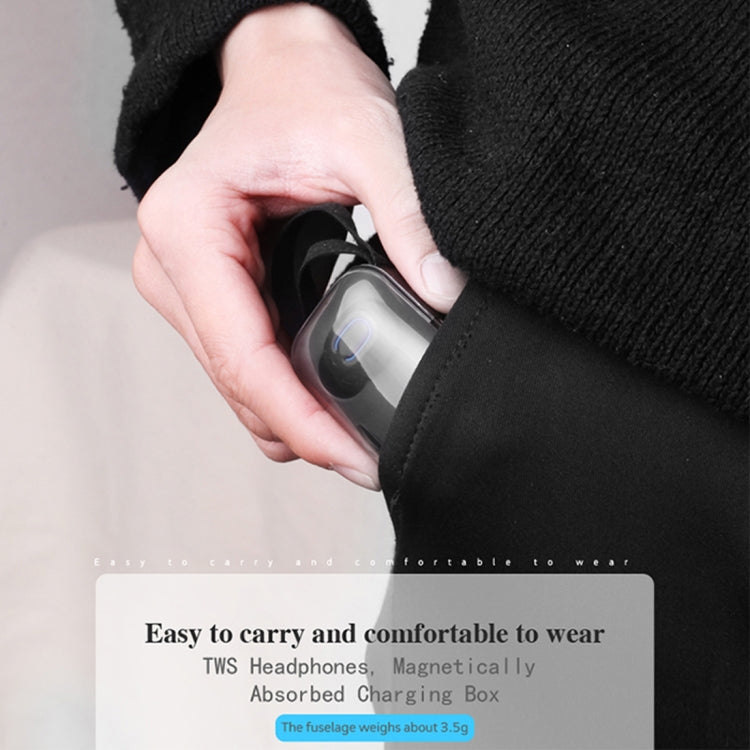 TI8S TWS 眩しいワイヤレスステレオ Bluetooth 5.0 イヤホン 充電ケース付き