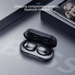 awei T6 TWS Bluetooth V5.0 完全ワイヤレススポーツヘッドセット 充電ケース付き