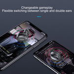 awei T6 TWS Bluetooth V5.0 完全ワイヤレススポーツヘッドセット 充電ケース付き