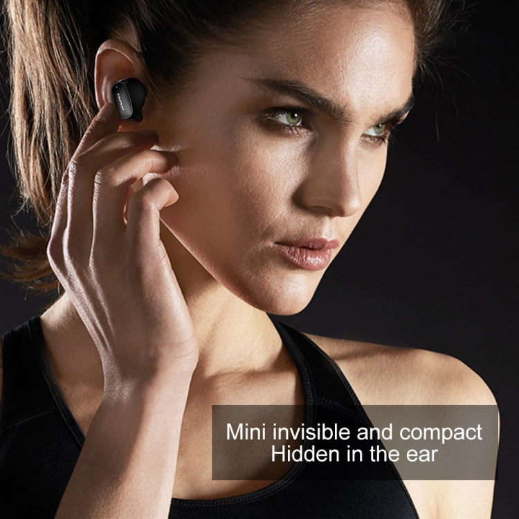 awei T13 TWS Bluetooth V5.0 真のワイヤレススポーツヘッドセット 充電ケース付き