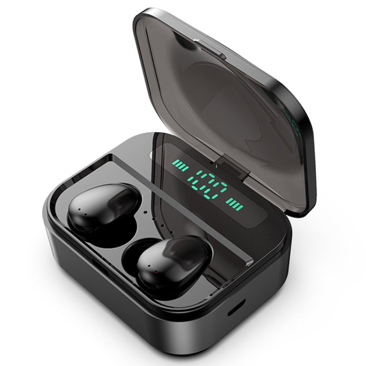 X7 TWS V5.0 両耳ワイヤレスステレオ Bluetoothヘッドセット 充電ケース＆デジタルディスプレイ付き