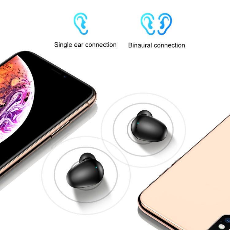 X7 TWS V5.0 両耳ワイヤレスステレオ Bluetoothヘッドセット 充電ケース＆デジタルディスプレイ付き