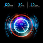 X7 TWS V5.0 両耳ワイヤレスステレオ Bluetoothヘッドセット 充電ケース＆デジタルディスプレイ付き