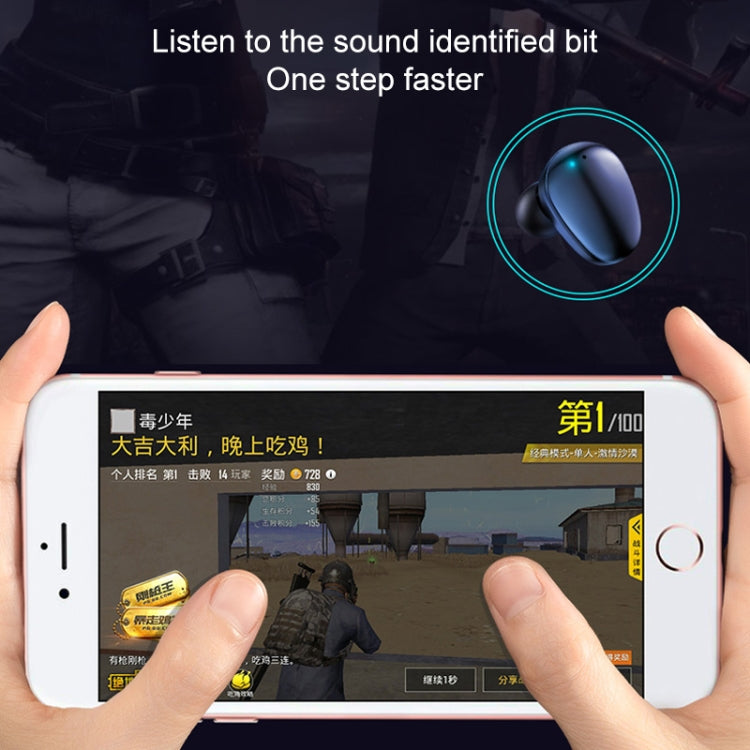 X7 TWS V5.0 両耳ワイヤレスステレオ Bluetoothヘッドセット 充電ケース＆デジタルディスプレイ付き