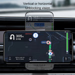K07 15W Max Output Magnetic Car Air Outlet Bracket Wireless Charger, K07