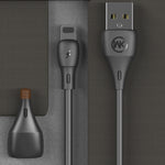 WK WDC-072 1m 2.1A出力 フルスピードシリーズ USBから8ピン データ同期充電ケーブル、8ピン