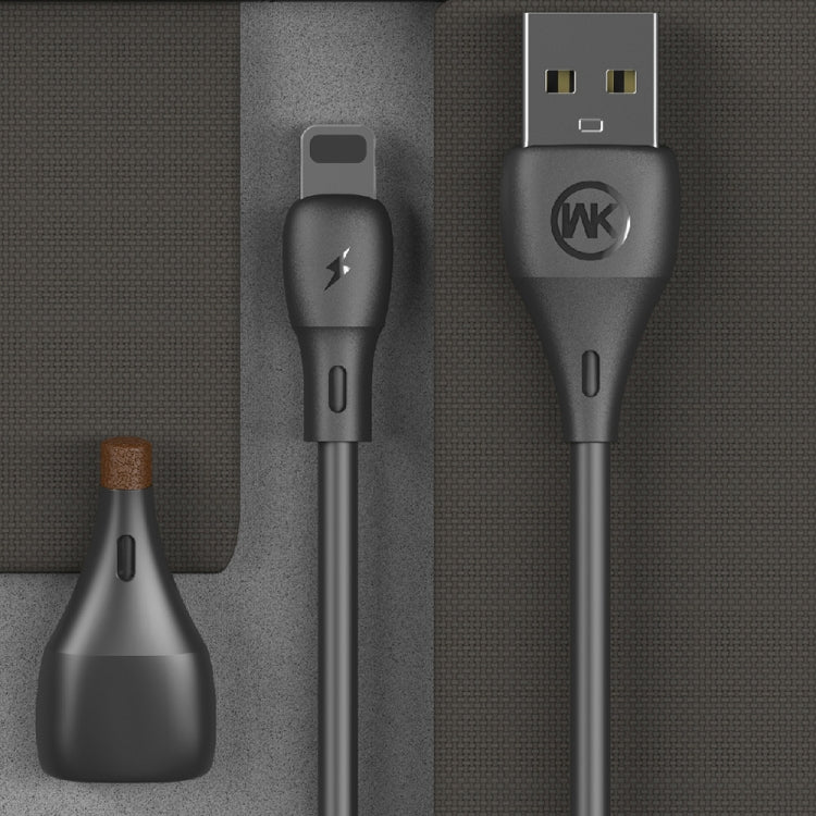 WK WDC-072 1m 2.1A出力 フルスピードシリーズ USBから8ピン データ同期充電ケーブル、8ピン