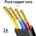 Mcdodo CA-6361 フライングフィッシュシリーズ 8ピンからUSB LEDケーブル、長さ：1.2m